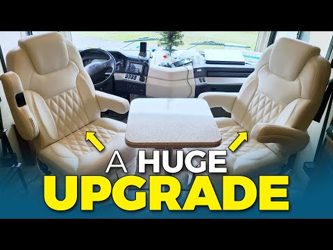 More RV Renovation! Awesome New RecPro Motorhome Captain's Chairs