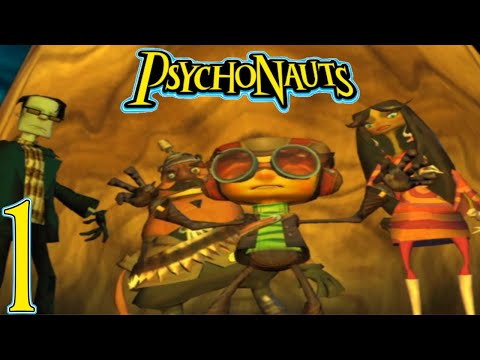 Let's Play: Psychonauts - Ep. 1 - Welcome to Whispering Rock Summer Camp