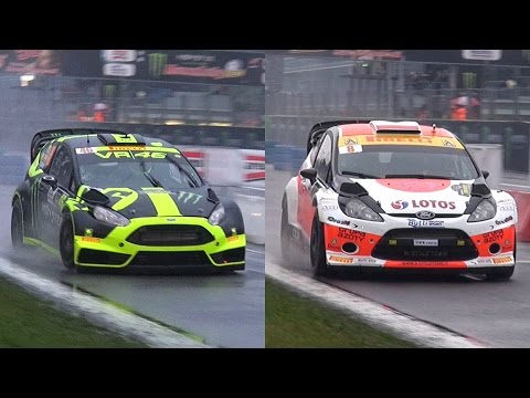 Valentino Rossi Vs. Robert Kubica - 2014 Monza Rally Master Show