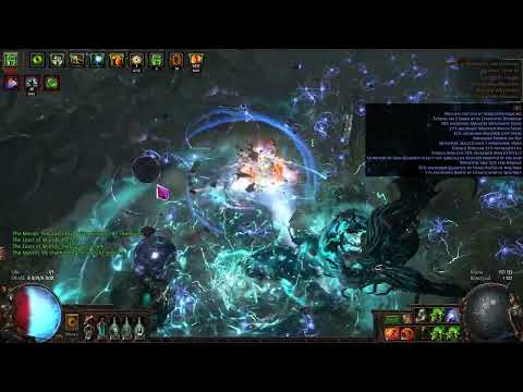 [POE 3.20]Sanctum.Uber Eater.Poison spark Occultist with Nimis.500k EHP vs Ubers 300% proj speed.