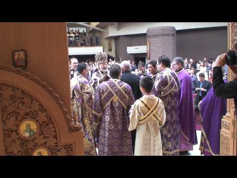 The Tonsuring of Michael Haddad and Michael Hopper to the Subdiaconate by HG Bishop JOSEPH
