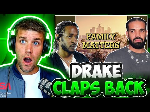 THIS IS BRUTAL!! | Rapper Reacts to Drake - Family Matters (Kendrick Lamar Diss) REACTION