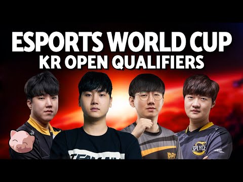 The $1,000,000 tournament: Open qualifier for Korea | Esports World Cup - StarCraft 2