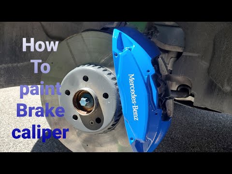 Mercedes-Benz Brake Caliper Painting Tutorial