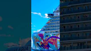 Norwegian Aqua 🛳️  #share #comment #subscribe #cruiseship #cruise #vacation #shorts #short #fun #yt