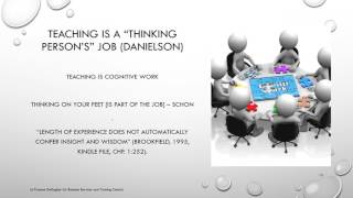 Why would you want to be a Teacher/Trainer?