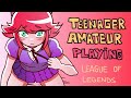 AMATEUR PLAYING League Of Legends
