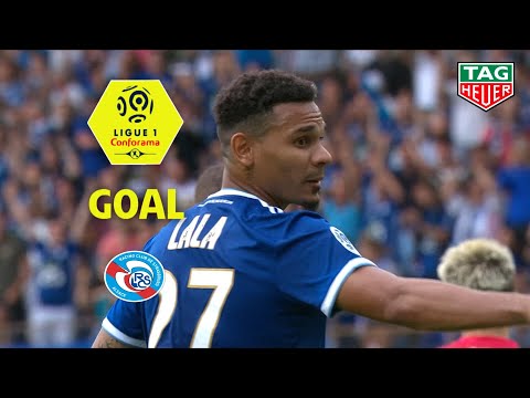 Goal Kenny LALA (39' pen) / RC Strasbourg Alsace - AS Monaco (2-2) (RCSA-ASM) / 2019-20