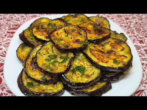 You've never tasted such delicious eggplant! Easy Italian recipe for garlic eggplant