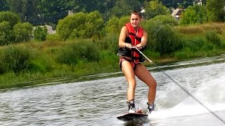 preview picture of video 'Wakeboarding. Бобруйск. '1'