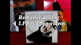 Captain Beefheart 4LPBOX Sun Zoom Spark opended video　開封動画