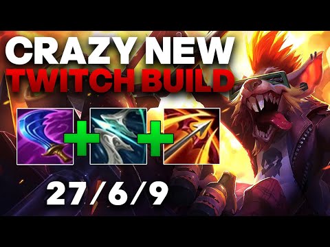 Twitch ADC Gameplay - This New Twitch Build Is Absolutely Insane | League of Legends
