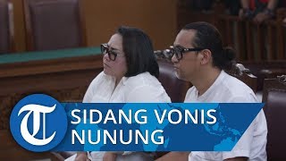 Jalani Sidang Putusan Nunung dan Suaminya Divonis Satu Tahun Enam Bulan Rehabilitasi