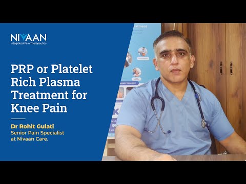 PRP or Platelet Rich Plasma - Effective Treatment for Knee Pain