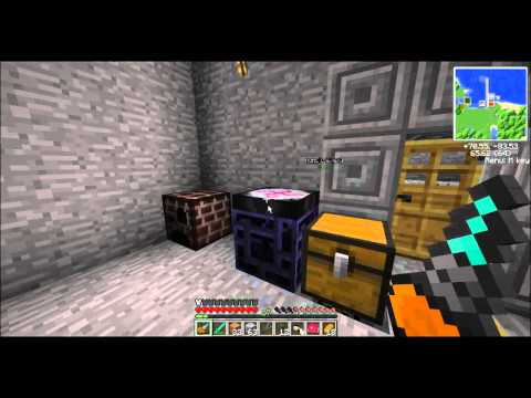 Minecraft 1.2.5 Let's Play Ep 8 - Logistics Sorting System