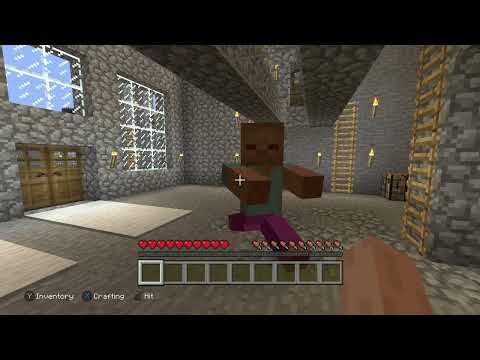 MINECRAFT: XBOX ONE EDITION Survival Bare Knuckle Boxing With A Zombie 31.08.24