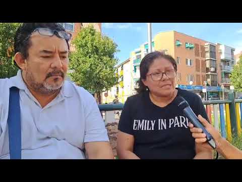 Viajaron a España buscando un mejor futuro para su hija y ahora duermen en las calles de Madrid 🥺