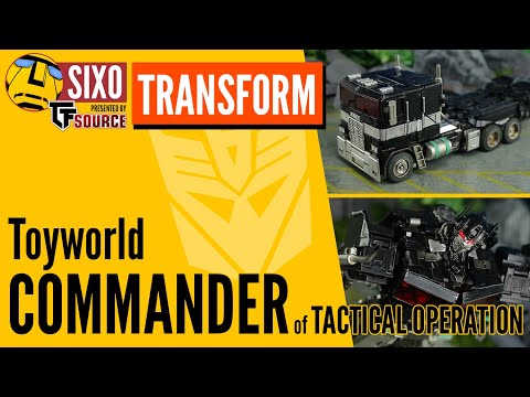 TRANSFORM: Transformers Toyworld TW-F09B Commander of Tactical Operation