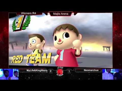 SSB4 Doubles @ Al Majlis 29/1: MyLife & King Wario vs NeoMarchus - WR4