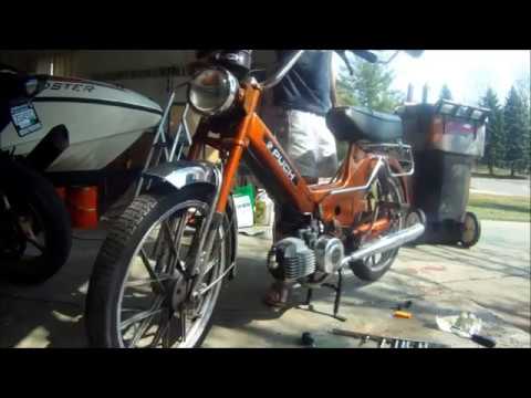 Puch moped carb clean, How to