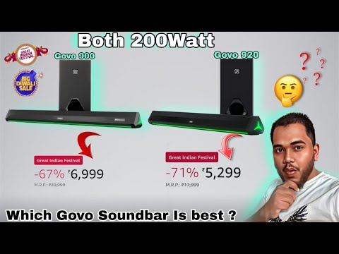 Thumbnail for कौनसा साउंडबार है बेस्ट ?? | Govo Gosurround 900 Soundbar 200 watt | Best Soundbar Under 5000