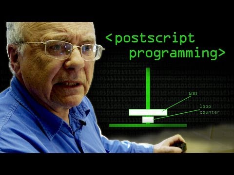 Programming in PostScript - Computerphile Video