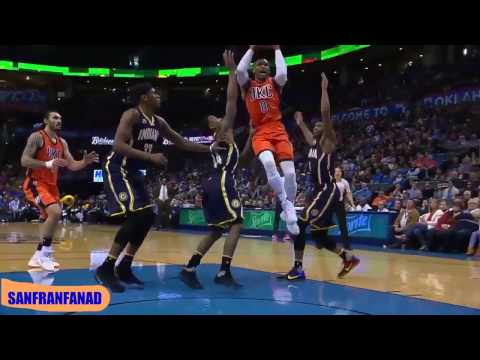 Russell Westbrook vs Pacers (20/11/2016) - 31 Pts, 15 Assists, 11 Rebs!