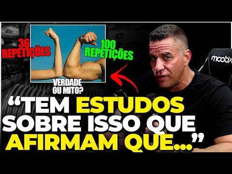 Treino com SÉRIES de 100 REPETIÇÕES ou mais, são MELHORES para HIPERTROFIA? Saiba sobre os estudos
