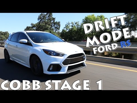 COBB STAGE 1 FORD FOCUS RS DRIFT MODE!!!!