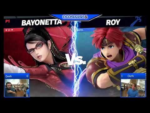 OcoSmash 6 Ultimate Singles: Oath (Roy) vs. Dash (Bayonetta) - Losers Semis