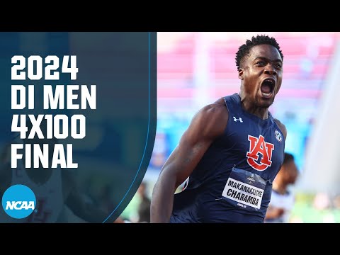 Men's 4x100m final - 2024 NCAA outdoor track and field championships
