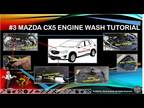 #3 Mazda CX5 Engine Wash Tutorial