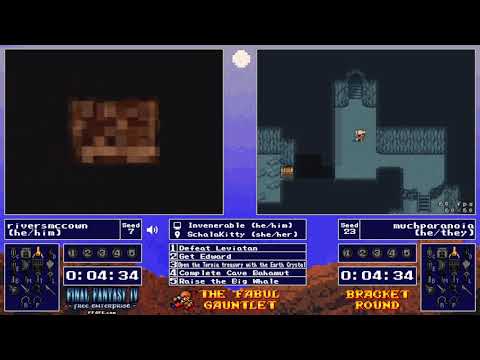 FF4FE Fabul Gauntlet Bracket Round 2 - riversmccown VS muchparanoia