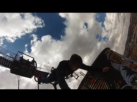 Bungee Jumping at Orlando Towers in Soweto, South Africa
