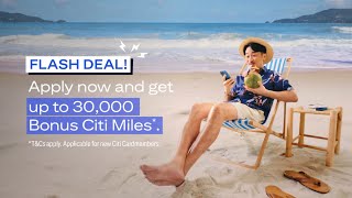 Make the holiday you want happen with Citi PremierMiles Card