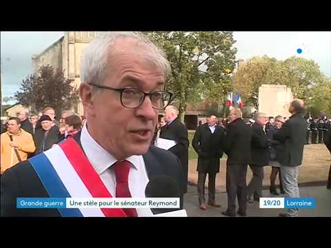 Firey : une stèle en hommage au sénateur aviateur Emile Reymond