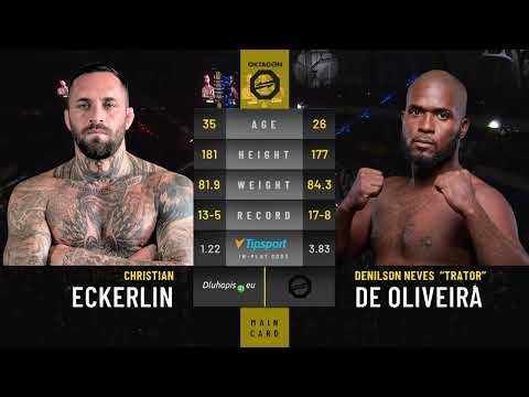 ECKERLIN vs DE OLIVEIRA | FREE FIGHT