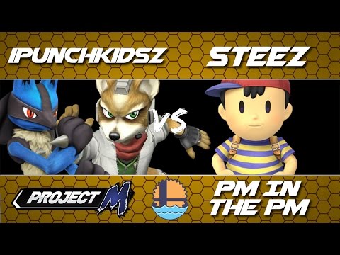 PM in the PM | Round 2 - IPunchkidsz (Lucario, Fox) VS Steez (Ness)