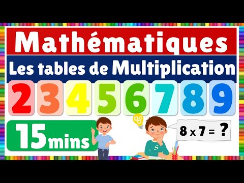 Toutes les tables de multiplications en moins de 15 minutes
