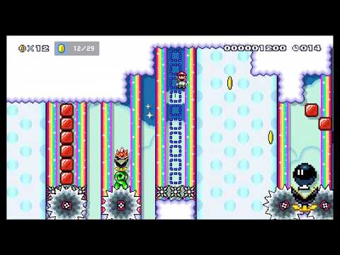 MARIO MAKER 2 NIVEAU DE Pro TeaBag (20s clouds)
