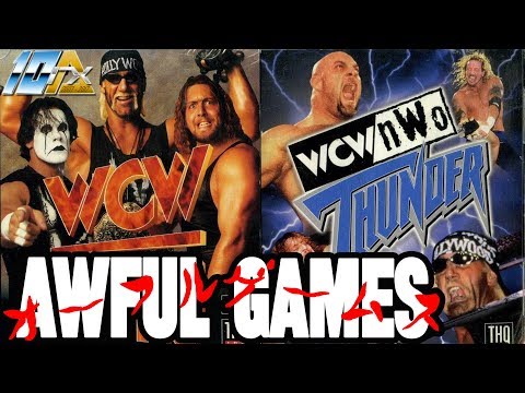 AWFUL GAMES: WCW Nitro and WCW/nWo Thunder (PlayStation)