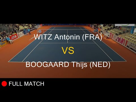 WITZ Antonin (FRA) VS BOOGAARD Thijs (NED) - Open Super 12 Auray 2020