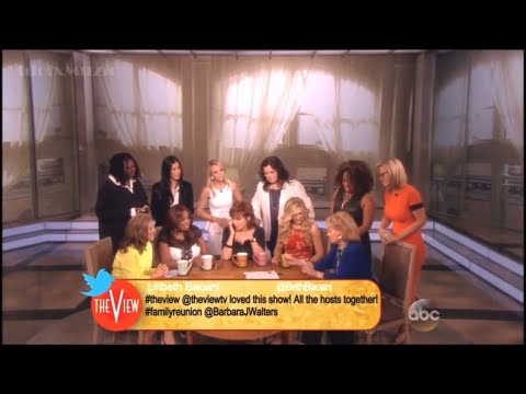 The View Barbara Walters & Former Co Hosts