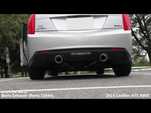 '13 Cadillac ATS with Borla 11844 Exhaust