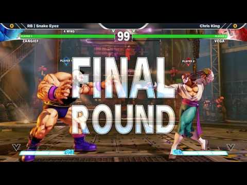 WNF Wednesday Night Fights 1.2 SFV - RB | Snake Eyez (Zangief) vs Chris King (Vega)
