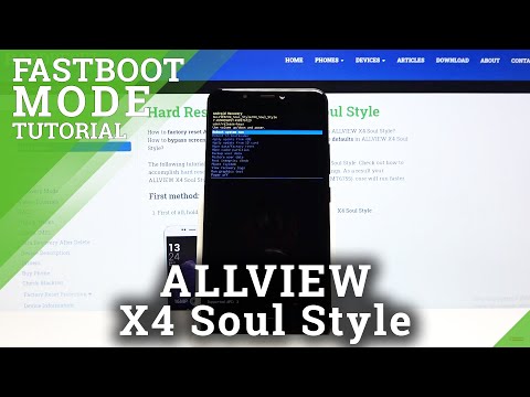 How to Access Fastboot Mode on ALLVIEW X4 Soul Style – Exit Fastboot