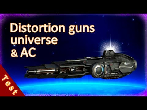 3.7.0 Distortion gun test universe and AC + calculations