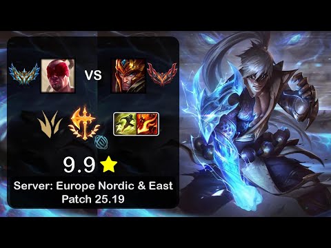 Lee Sin Jungle vs Jarvan IV - EUNE Challenger - Patch 25.19
