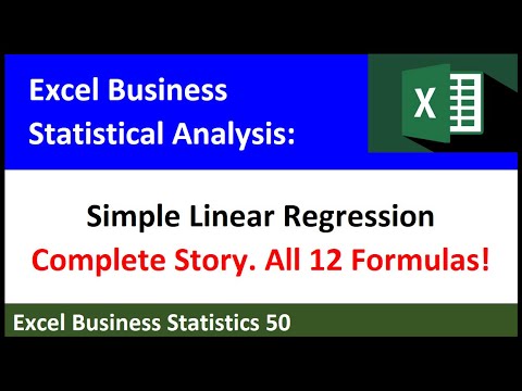 Excel Statistical Analysis 01 Data Statistics