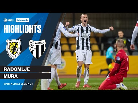 Kalcer Radomlje 2 - 4 Mura | 15. krog 2024/25 #PrvaLigaTelemach
